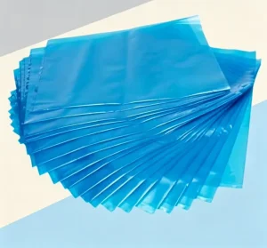 Rust proof Bags VCI Vapor Phase Rust Inhibitor Bags Blue Antistatic Flat Plastic Film