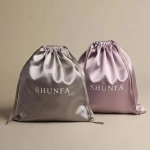Satin Dust Bag for Handbags Drawstring Storage Pouch Protective Cover for Designer Purses