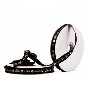 Satin Fabric Custom Branded Roll Color Christmas Gift Wrapping Recycled Silk Ribbon for Cake Box Decoration