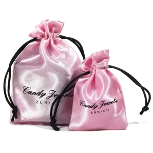 Satin Package Jewelry Pouch Dust Suit Makeup Bag Jewelry small 10×15