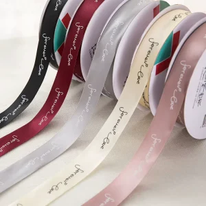Satin Ribbon Factory in China Fabric Ribbon for Gift Wrapping