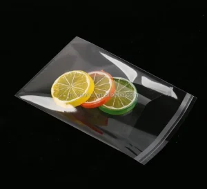 Self Sealing Adhesive Clear Plastic Poly OPP Bags for Packaging for Clothing Underwear Shoes Socks Fur BOPP Gravure Printing