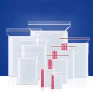 Self-adhesive Clear Transparent Plastic PE Bag for Packaging
