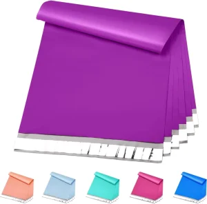 Shipping Bags with Logo Custom Poly Mailers Print Colored Bulk Waterproof Plastic for Ecommerce and Retail Packaging