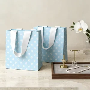 Shopping Bag High end Packaging Custom Size and Logo Exquisite for Brand Store Gift Packaging