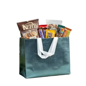 Shopping Bags Reusable Custom Durable Shopping Bag with Recycled Eco Non Woven Material and Logo for Garments and Gift Packaging