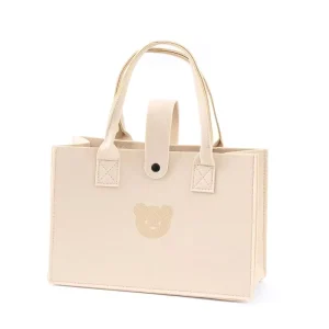 Shopping Bags with Logos Luxury Black Custom Shopping Bags Womens Handbags Felt Pouch