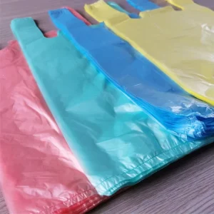 Shopping Plastic T-Shirt Bags for Store Household Retail Grocery Use
