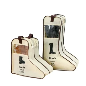 Short and Tall Boots Organizer Protector Bag Travel Shoe Dust Bags for Boots Storage and Protection