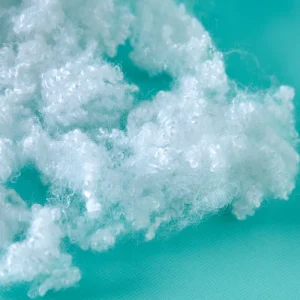 Silicone Coated GRS Recycled Polyester Hollow Conjugated High Elasticity Flame Retardant Filling Material for Pillow Sofa