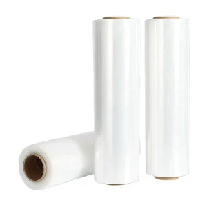 Single-Sided Stretch Film Clear Plastic Shrink LLDPE for Masking and Transport