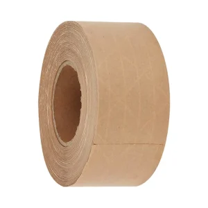 Single Sided Water Activated Adhesive Kraft Paper Tape for Carton Sealing Water Activated Acrylic Paper & Film Product