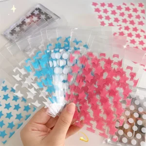 Small Plastic Zipper Lock Bag with Valve Gravure Printing Recyclable for Glasses Earrings Rings Watches & Gemstone