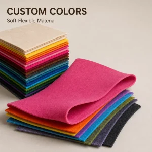 Soft Cushioning Material for Precision Instruments and Machinery 100% Wool Felt