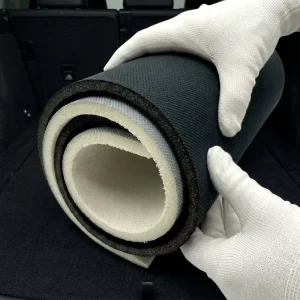 Soft Memory Velour Foam Bonded Fabric Skin Friendly Breathable Sponge Laminated Girls Bra Padding Lingerie Swimwear Car Outdoor