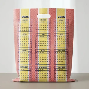 South America Africa Ghana Kenya Congo Sierra Leone Stripe Laminated Polypropylene Bags PP Woven Shopping Bag Sacks