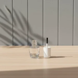 Spot Goods 9ml Empty Glass Nail Polish Bottles with Brush Cap Custom Color Customized Size for Nail Polish Oil