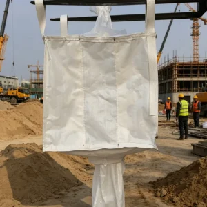 Stackable Port Handling Jumbo FIBC Bag for Raw Material Grain Port Shipping