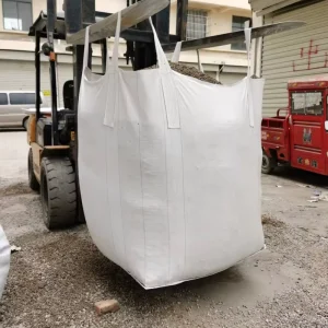 Static-Dissipative PP Woven Jumbo Bag 2 Ton Super Sack Square FIBC for Electronics