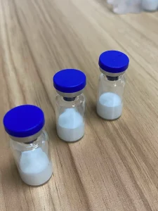 Sterile Glass Peptide Vials 10mg 20mg 30mg Clear Surface Rubber Stopper Sealed Pharmaceutical Vials Cylinder Shape Safe Shipping