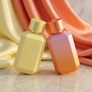 Supplier Beautiful Frosted Empty Design with Spray Luxury Quality 100ml Glass Perfume Bottle
