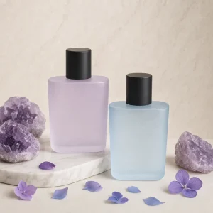 Supplier Bulk Stock Elegant Design Empty Modern Unique 100ml Luxury Glass Perfume Bottle