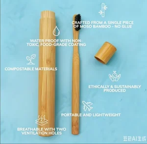 Sustainable Bamboo Toothbrush Gift Box Multi Soft Bristles Eco Wooden Tooth Brush Set for Hotel Bulk Supply
