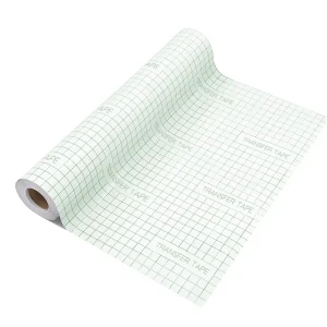 TT01A Transparent Clear Transfer Tape Paper Roll for Cricut Adhesive Vinyl Silhouette Cameo Oracal Brother Scancut