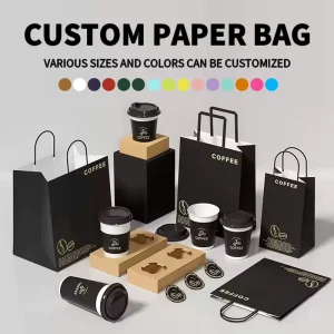Take Out Bag Twisted Handle Apparel Garment Full Color Shirt With Your Exclusive Take Out Bag
