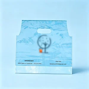 Takeaway Disposable Custom Plastic Packing Bag Single and Double Cup Milk Tea Packaging Beverage Thickened Portable