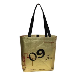 Texpack OEM Customized Plastic Laminated PPNW Non woven Packaging Bag for Shopping Promotion with Carry Handle