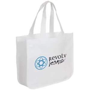 Texpack OEM Plastic Shopping Bags Cotton Laminated PPNW Promotional Bag for Shopping Carry Advertising