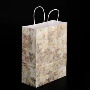 Thick Brown Kraft Paper Gift Shopping Bags With Twisted Handles Wedding Party Favor