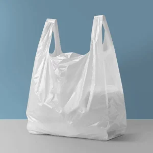 Thick Plastic Grocery Bags Reusable Shopping Handbags Plastic Vest Tote Supply Bags for Grocery