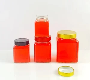 Thicken Glass Sealed 100ml 200ml 280ml Mason Jar Clear Cup Light Salad Jam Jar Jars With Lids and Handle