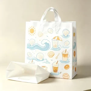 Thickened Food Plastic Shopping Bag Handheld Leak proof Waterproof Fresh Food Special