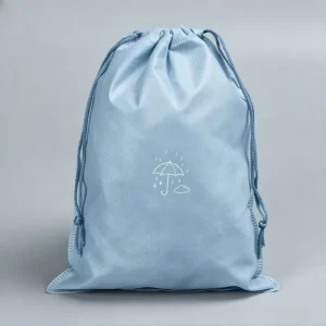 Thickened Non Woven Drawstring Bag Custom Printing Logo Shoe Dust Storage Packaging Sack Portable Advertising Recyclable