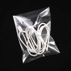 Transparent 9 Microns Plastic OPP Bags Self Adhesive Double Layer One Time Packaging 10*15cm Mobile Phone Packaging Bags