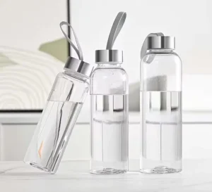 Transparent Eco Friendly Plastic Reusable Lightweight Durable Water Bottle Custom Logo for Sports Outdoor Use 500ml Capacity