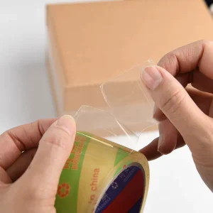 Transparent Film Waterproof Heat Resistant Biodegradable Cellophane Tape Acrylic Adhesive Carton Sealing Water
