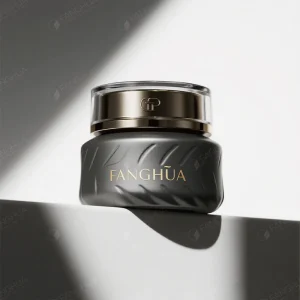 Transparent High end Dome Jar 100ml Luxury and Color Cosmetic Jar Custom and Unique Display Package for Glass Tubes