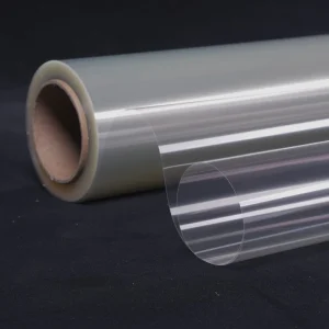 Transparent PET PVC Plastic Film Clear Film Roll for Packaging and Printing Cold Laminating Film