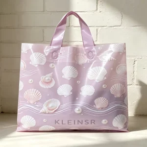 Transparent Plastic Shopping Handheld Bag General Packaging Bag