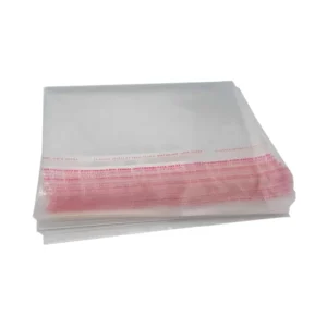 Transparent Self Adhesive BOPP Plastic Bags for Clothing Packaging Gravure Printing Surface Handling