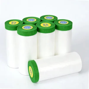 Transparent Single Sided Pressure Sensitive Adhesive Masking Film Dustproof Waterproof