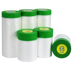 Transparent Single Sided Pressure Sensitive Adhesive Pre Taped PE Car Paint Protection Film