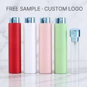 Travel Perfume Atomizer ODM OEM Custom Twist Plastic Perfume Pump Spray Bottle Skincare Packaging Dispenser