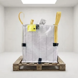 Type C Groundable Conductive FIBC Bulk Bag IEC 61340 Certified for Flammable Chemical Powder Static Safe Warehouse Storage