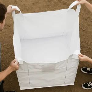 U Panel FIBC Bulk Bag 1000kg 1500kg with PE Inner Liner Heavy Duty PP Woven Jumbo Sacks for Powder Sugar Mineral