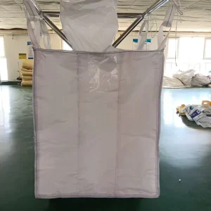 U Panel FIBC With Baffles and Strips Leak Proof Wear Resistant for Fine Particle Raw Materials